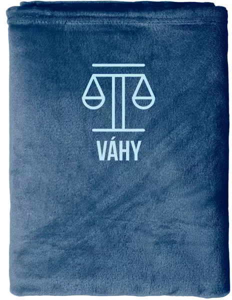 Mikroplyšová deka Znamení váhy