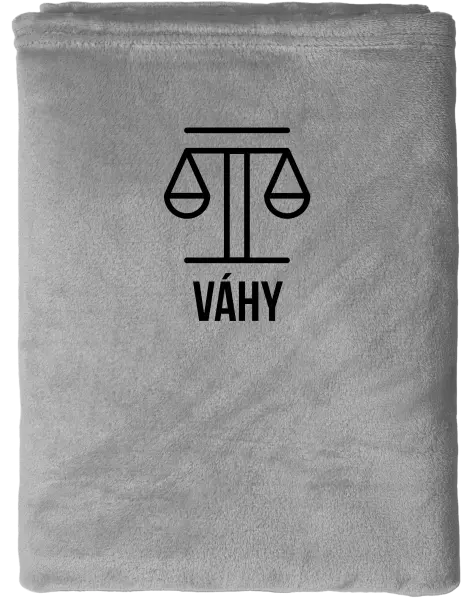 Mikroplyšová deka Znamení váhy