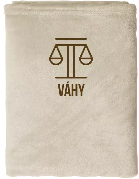 Mikroplyšová deka Znamení váhy