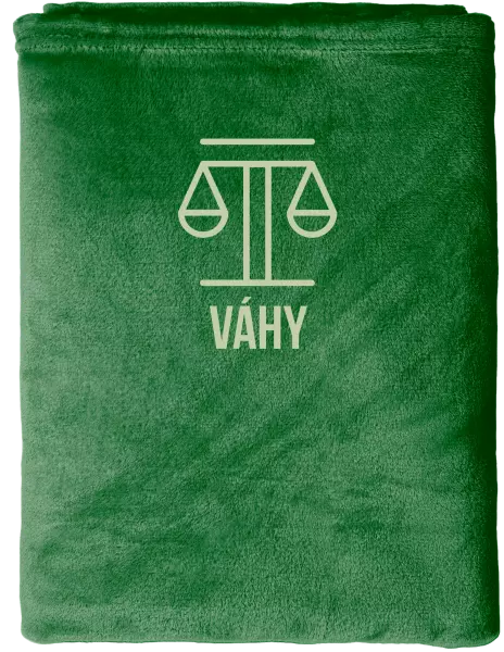 Mikroplyšová deka Znamení váhy