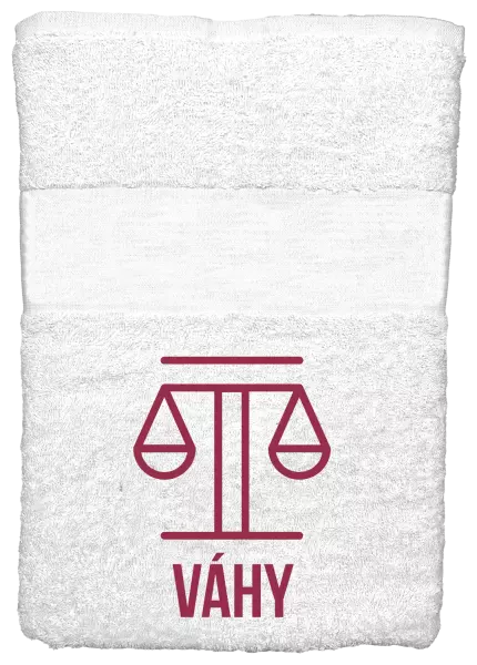Osuška (100x150 cm) Znamení váhy