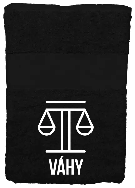 Osuška (100x150 cm) Znamení váhy