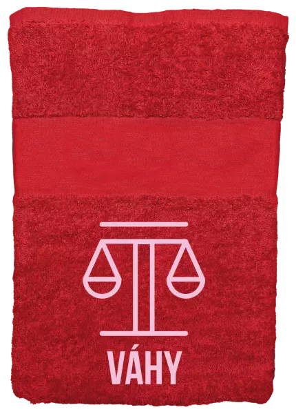 Osuška (100x150 cm) Znamení váhy