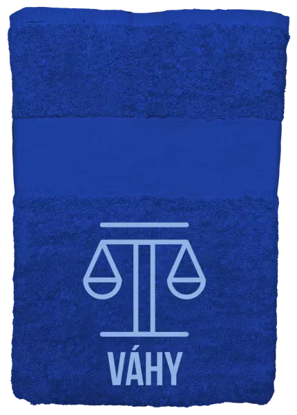 Osuška (100x150 cm) Znamení váhy