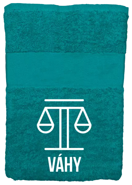 Osuška (100x150 cm) Znamení váhy