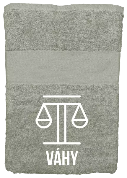 Osuška (100x150 cm) Znamení váhy