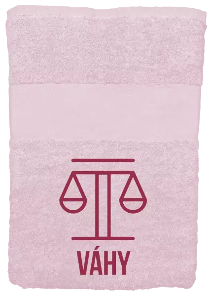 Osuška (100x150 cm) Znamení váhy