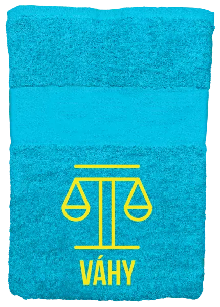 Osuška (100x150 cm) Znamení váhy