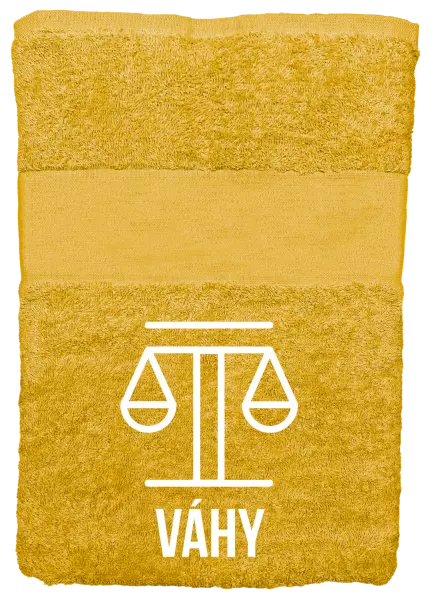 Osuška (100x150 cm) Znamení váhy