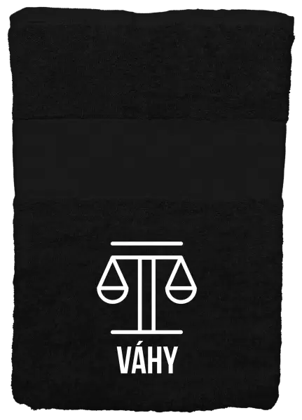 Ručník (50x100 cm) Znamení váhy