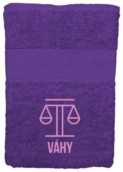 Ručník (50x100 cm) Znamení váhy