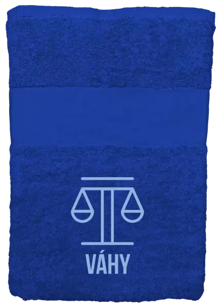 Ručník (50x100 cm) Znamení váhy