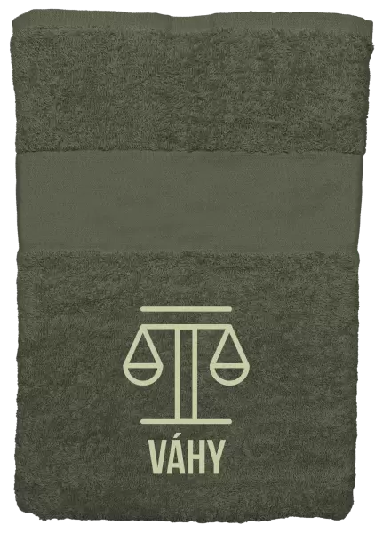 Ručník (50x100 cm) Znamení váhy