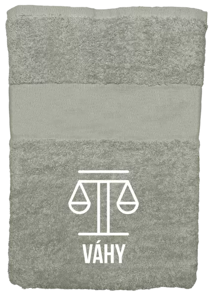 Ručník (50x100 cm) Znamení váhy