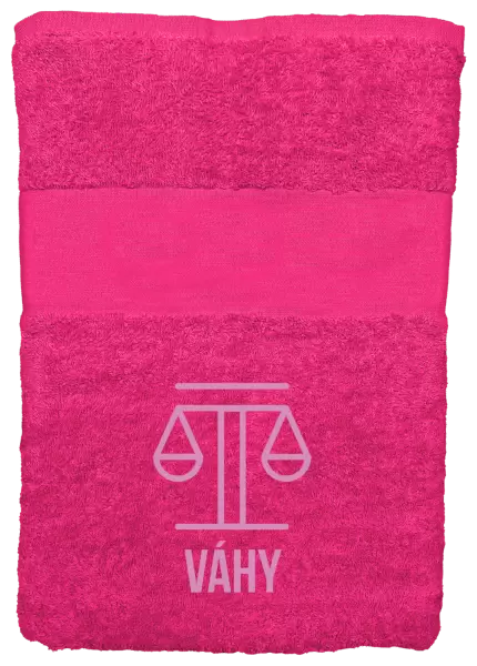 Ručník (50x100 cm) Znamení váhy