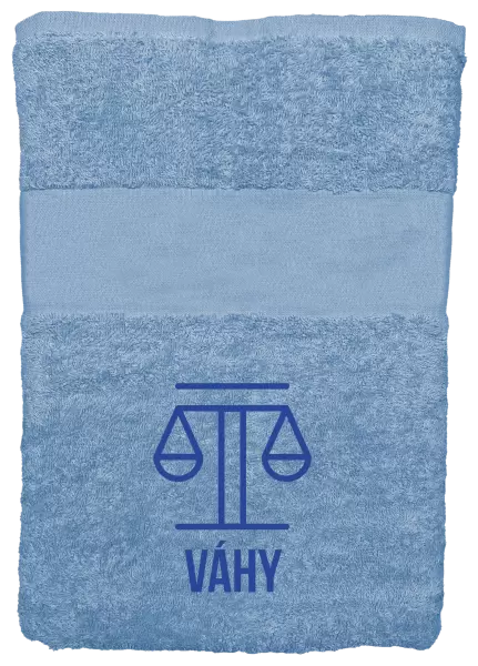Ručník (50x100 cm) Znamení váhy