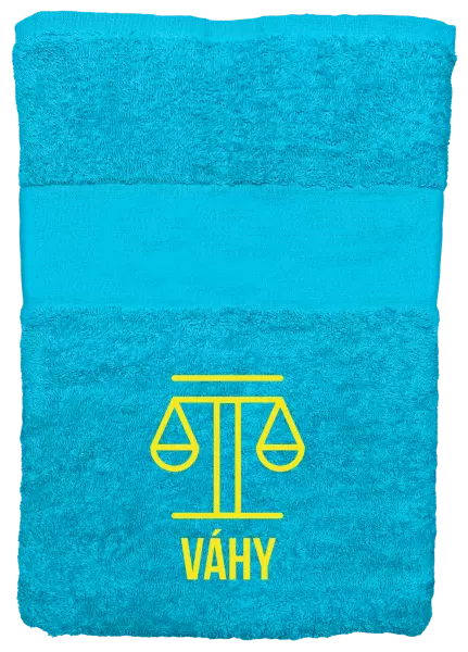 Ručník (50x100 cm) Znamení váhy