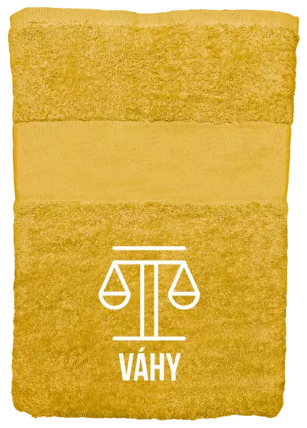 Ručník (50x100 cm) Znamení váhy