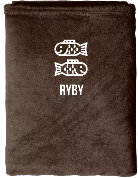 Mikroplyšová deka Znamení ryby