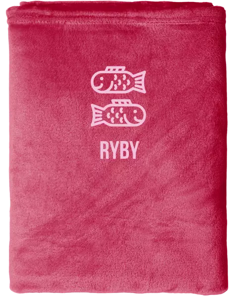Mikroplyšová deka Znamení ryby