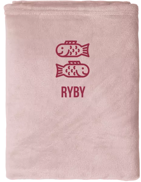 Mikroplyšová deka Znamení ryby