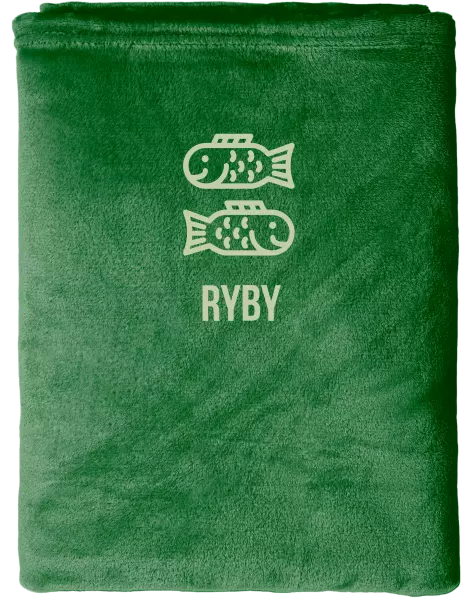 Mikroplyšová deka Znamení ryby