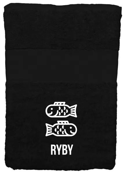 Ručník (50x100 cm) Znamení ryby