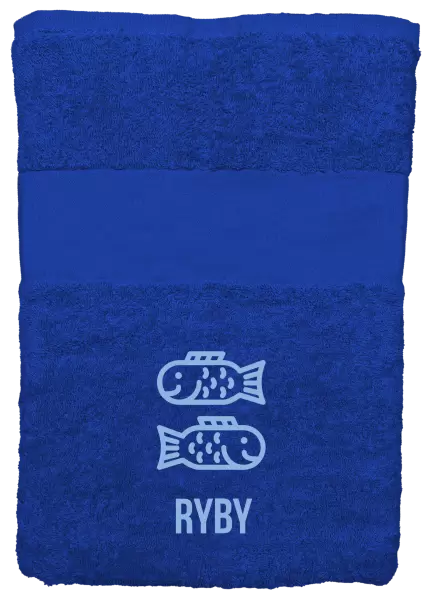 Ručník (50x100 cm) Znamení ryby