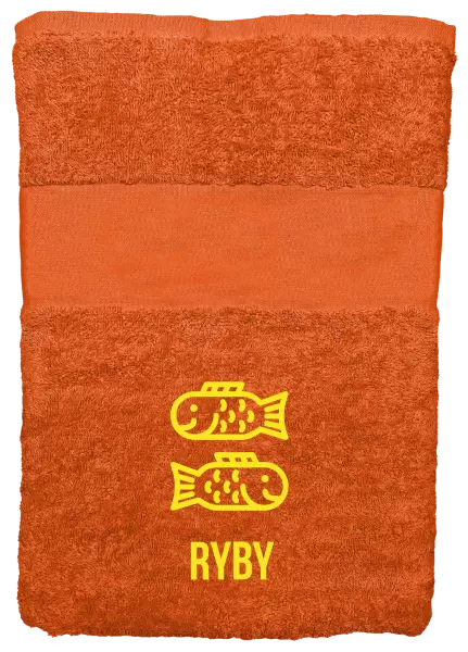 Ručník (50x100 cm) Znamení ryby