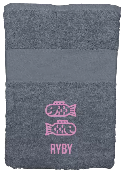 Ručník (50x100 cm) Znamení ryby