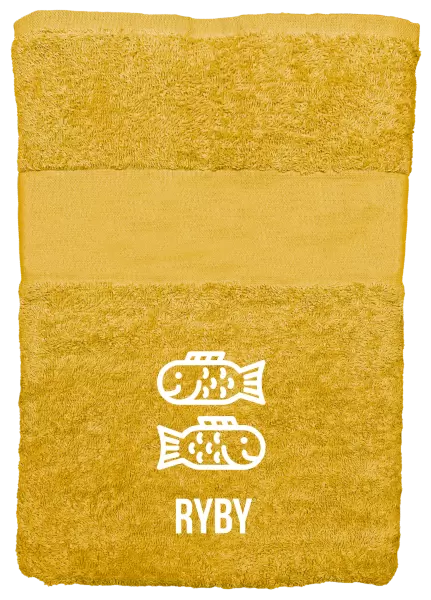 Ručník (50x100 cm) Znamení ryby