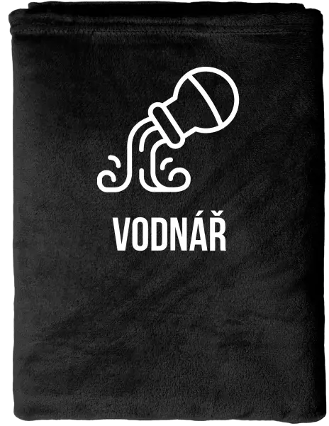 Mikroplyšová deka Znamení vodnář