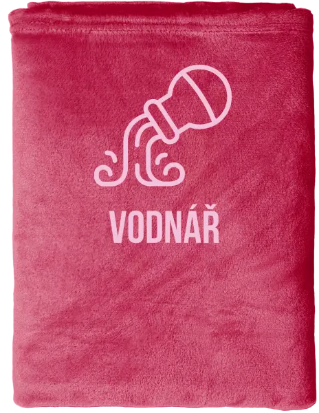 Mikroplyšová deka Znamení vodnář
