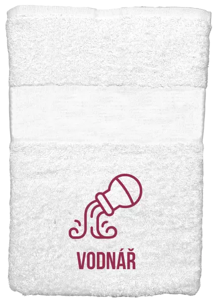 Ručník (50x100 cm) Znamení vodnář
