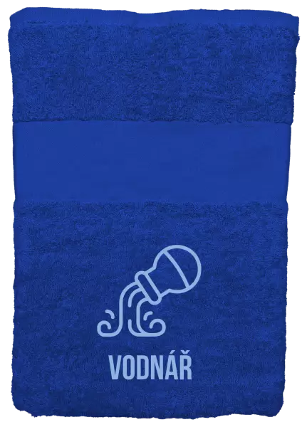 Ručník (50x100 cm) Znamení vodnář