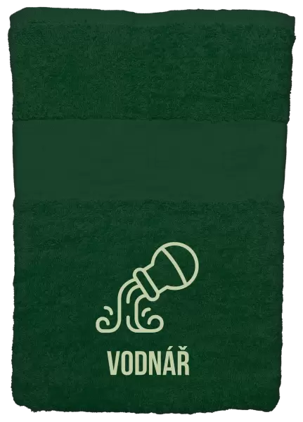 Ručník (50x100 cm) Znamení vodnář