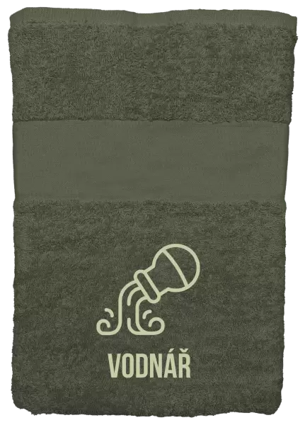 Ručník (50x100 cm) Znamení vodnář