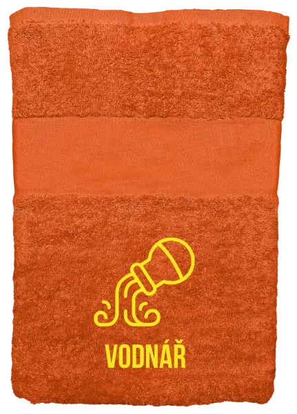 Ručník (50x100 cm) Znamení vodnář