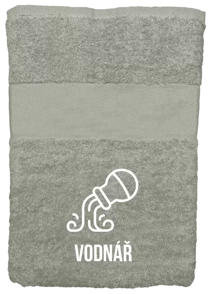 Ručník (50x100 cm) Znamení vodnář