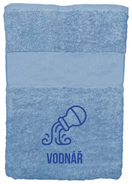 Ručník (50x100 cm) Znamení vodnář