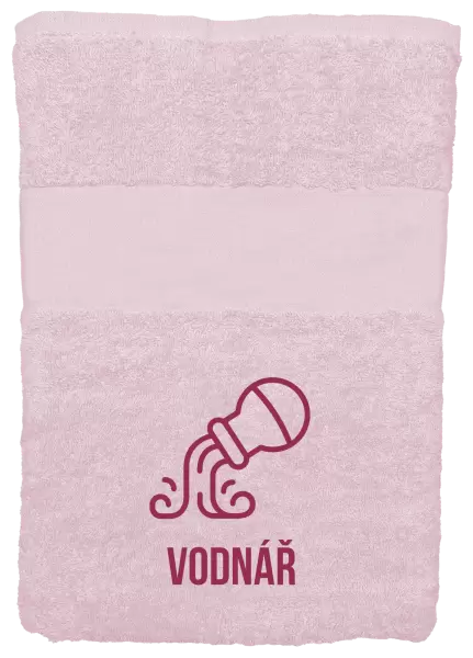 Ručník (50x100 cm) Znamení vodnář