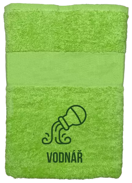 Ručník (50x100 cm) Znamení vodnář