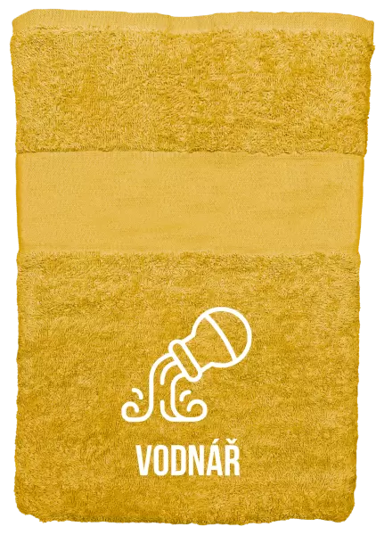 Ručník (50x100 cm) Znamení vodnář