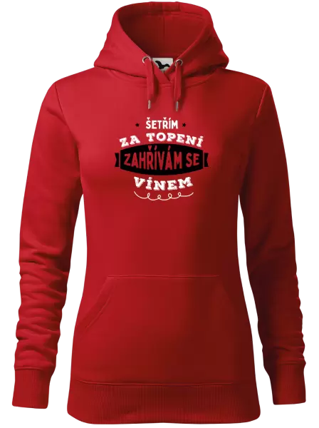 Dámská mikina Zahřívám se vínem