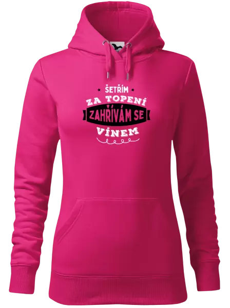 Dámská mikina Zahřívám se vínem