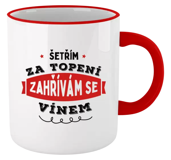 Hrnek Zahřívám se vínem