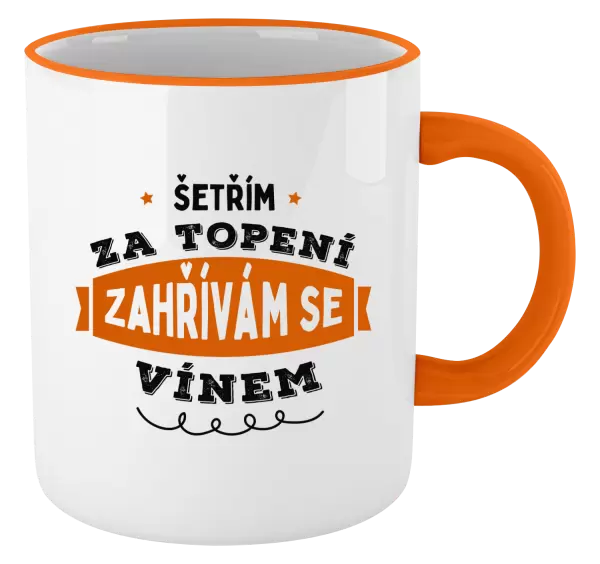 Hrnek Zahřívám se vínem