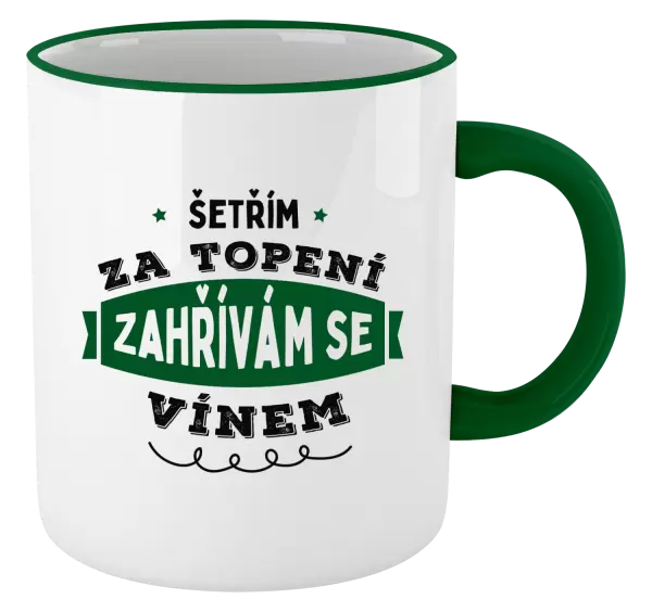 Hrnek Zahřívám se vínem