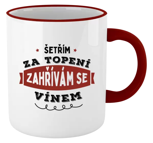Hrnek Zahřívám se vínem