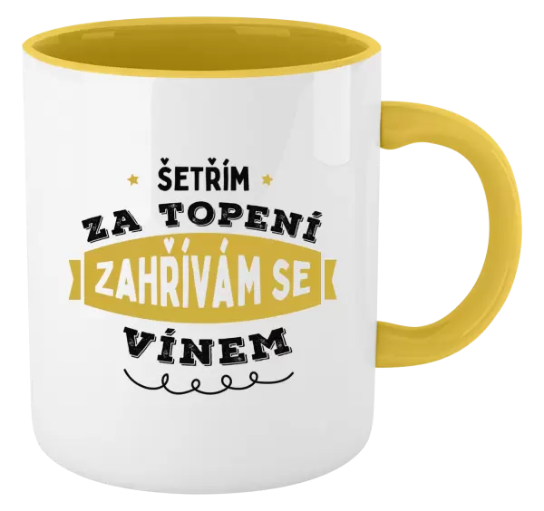 Hrnek Zahřívám se vínem